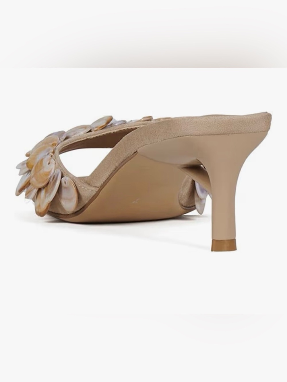 NWOT or box Beige Slip on mule size 9 - Picture 4 of 4